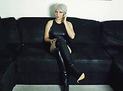 Torej ta žena se odloči maščevati varajočemu možu z divjim obraznim in požiranjem