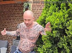 Vivian Lola tar dubbel anal creampie från tre killar