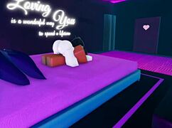 horny slut vs her king roblox in intense dicking down