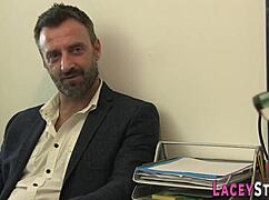 Doctor, you're banging my ass right here in the office with all these patients around?