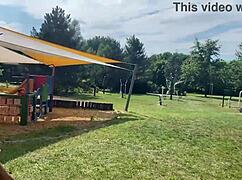 Horny lepotice jebu se javno na akvaparku