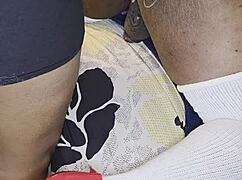 Girl fucks guy with anal toys and cum on ass! 😈🍑