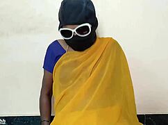 South Mallu Aunt Takes Huge Banana into Her Pussy in Horny Amateur Solo Masturbation with Moaning and Dirty Talk.
