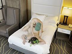 this very sexy green haired goth gets pounded hardcore in her tight spots