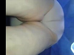 White grandma's skirt upskirt three times.