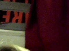 Blonde Milf Showing Tits And Panties