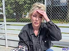 Heart Racing As Blonde Sadie Summers Dives Into Intense Hardcore Blowjob And Cumshot In Debut Film