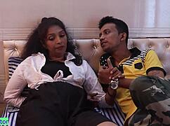 First time meeting and fucking my fb friend in amazing desi sex, bent over doggystyle!