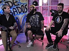 Amateurs evaluate porn videos.