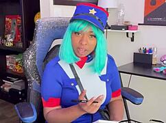 pov you talk officer jenny out of ticket into wet pussy oral and squirting