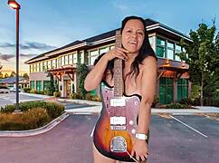 hey, check out this casual stripping and masturbating session in the parking lot with agarabas and olpr