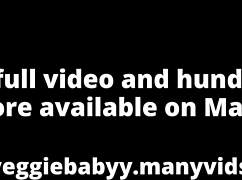 redhead domme punishes with huge dildo on fucking machine in full pov video