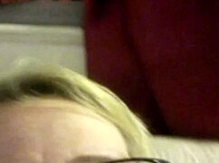 Blonde Milf Showing Tits And Panties