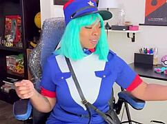 pov you talk officer jenny out of ticket into wet pussy oral and squirting