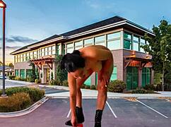 hey, check out this casual stripping and masturbating session in the parking lot with agarabas and olpr