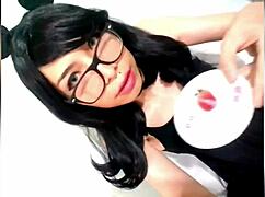 Delicious Dessert with Strawberries from Ass and Fresh Milk