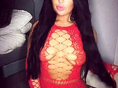 British coed enjoys solo play in high definition POV