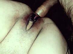 My mature skinny wife getting anal in our homemade video, wow!