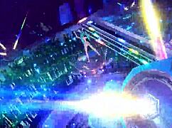 Hatsune Miku Alien Project Diva ню мод разкрива пълен ню зайче костюм с големи цици и задник