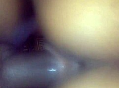 18歳淫乱娘が巨大黒チンポ跨がり中出し懇願騎乗位