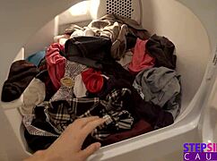 Step siblings caught with ripped yoga pants?