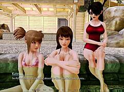 harem hotel 104: a game adventure in the hotel setting