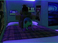 Viper fucks candy and her demi-human kittens