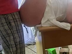 I'm getting a close up office table fuck with ass shaking and cum.