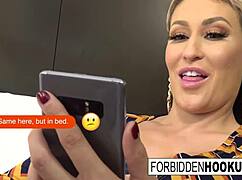 BUSTY MILF HOOKS UP STEP-DAUGHTER