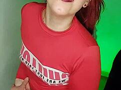 Redhead Twin Gets Dominated In Fetish Roleplay Orgasm!