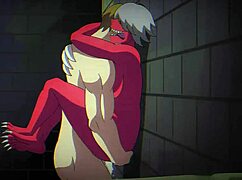 In Resident Evil parody, character eagerly sucks cock with intense detail.