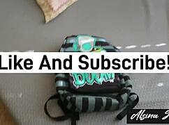 Petite teen with small waist offers deepthroat blowjob for help in return