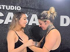 I'm STRAIGHT but my WIFE sucked my PUSSY and I CAME in her mouth