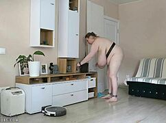 Huge bouncy natural tits bouncing