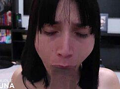 huge monster cock makes her orgasm in anal creampie