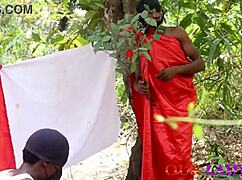 i can't believe the chief priest fucks that wife outdoor