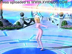 Kagamine Rin reveals her goddess body in the love song nude mod