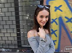 liz ocean rides monster cock in doggystyle fucking