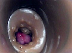 Watch the internal camera capture that pussy fuck and big cumshot?