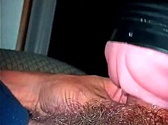 Cum Explodes Four Times In Intense Solo Masturbation!
