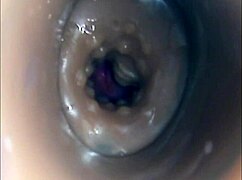 Watch the internal camera capture that pussy fuck and big cumshot?