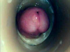 Watch the internal camera capture that pussy fuck and big cumshot?