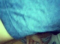 latina beauty asks if you want to massage her huge natural tits with cream in homemade solo