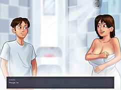 Can You Imagine Playing Summertime Saga With Steamy Shower Sex And Massive Creampie Action?
