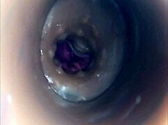 Watch the internal camera capture that pussy fuck and big cumshot?