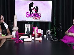 Luciana Kai Pamer Lingerie Merah Transparan Goda Mainan Buat Masalah Ereksi & Ukuran Kontol Kecil