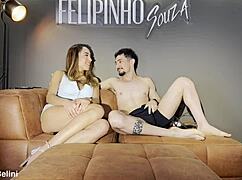 Blonde Young Girl With Big Tits Cums On Cousin's Cock Before Aunt Arrives