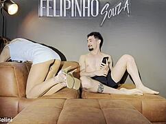 Blonde Young Girl With Big Tits Cums On Cousin's Cock Before Aunt Arrives