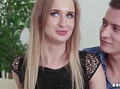 so this husband meets his wife's lover for the first time in a wild cuckold setup