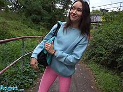 Fitness Milf Kristina Grace Blows Public Agent Outdoors?